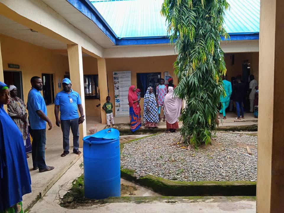 People who came to be tested for Hepatitis at General Hospital, Wamba on World Hepatitis Day, 28th July, 2019